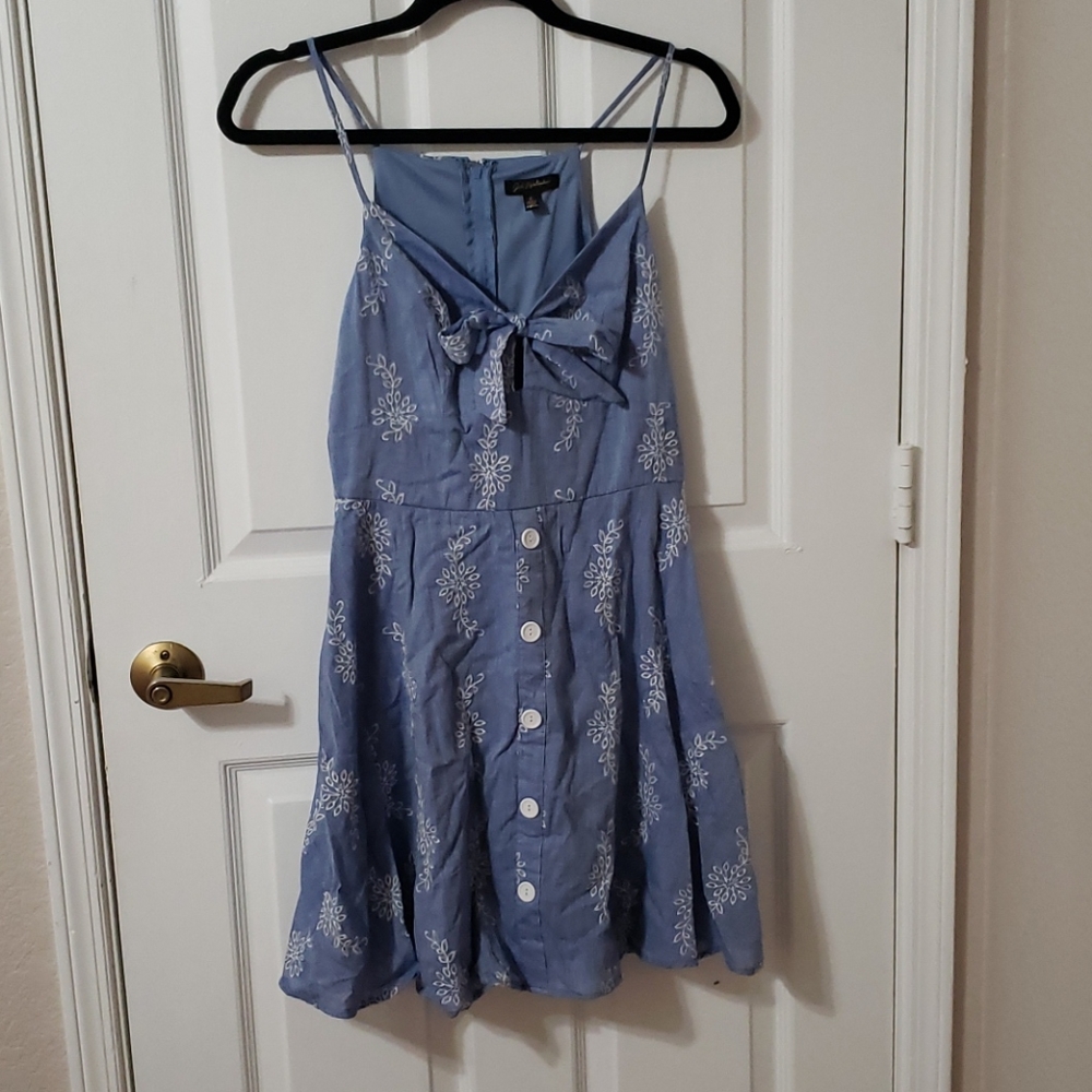 Jodi Christopher blue sundress